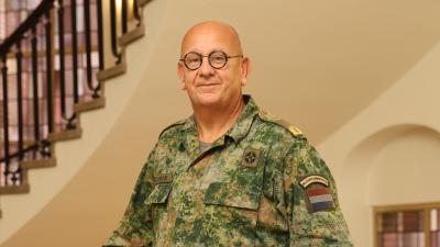 Generaal Henny Bouman, adviseur logistiek Commandant der Strijdkrachten