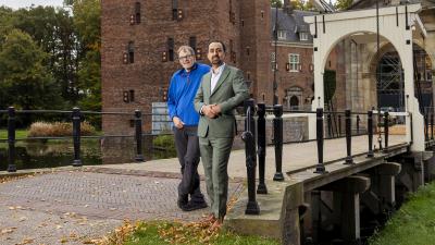 Jack van der Veen en Taher Ahmadi - hoogleraren aan Nyenrode Business Universiteit 
