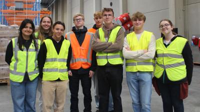 Zeeuwse en Vlaamse logistiek studenten 