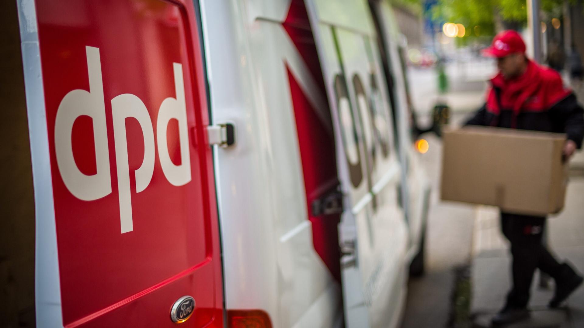 DPD pakketbezorger