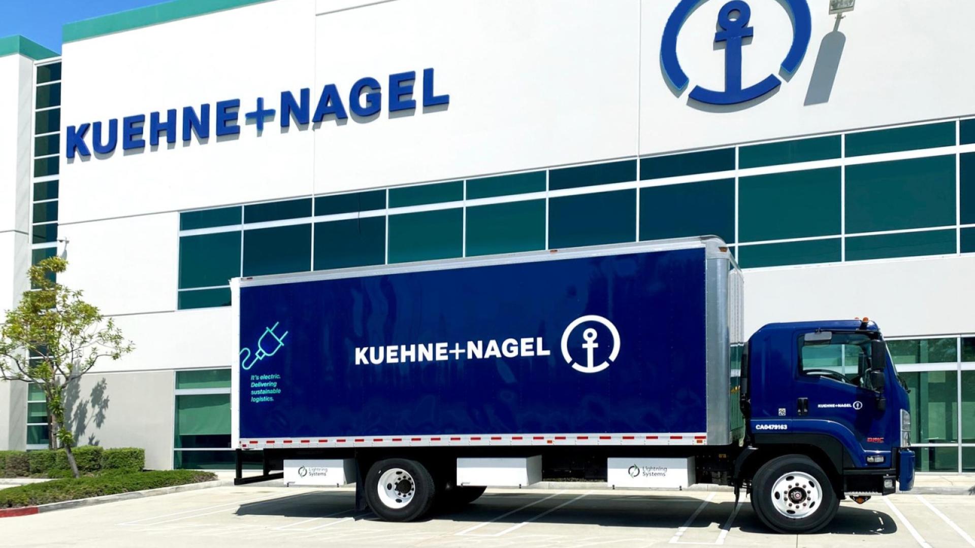 Kuehne en Nagel truck