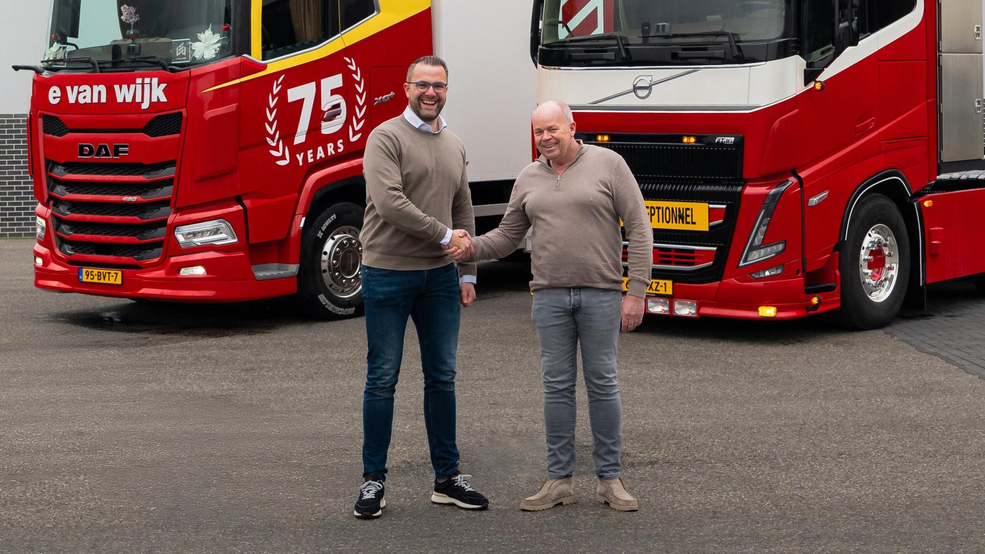 Exalto Transport over naar E van Wijk Logistics 