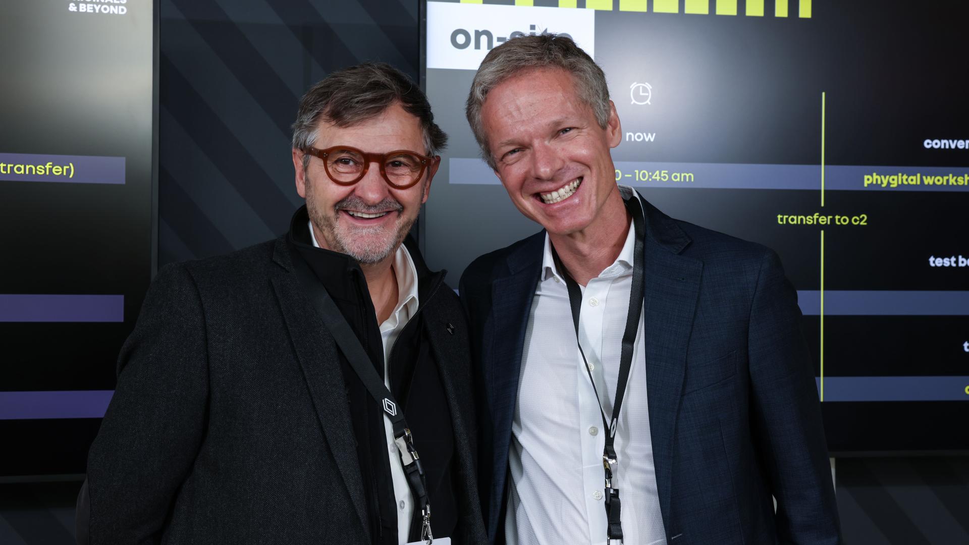 Jean-François Vial, LCV-programma-directeur en Jean-Baptiste Médevielle, LCV-merkdirecteur bij Renault