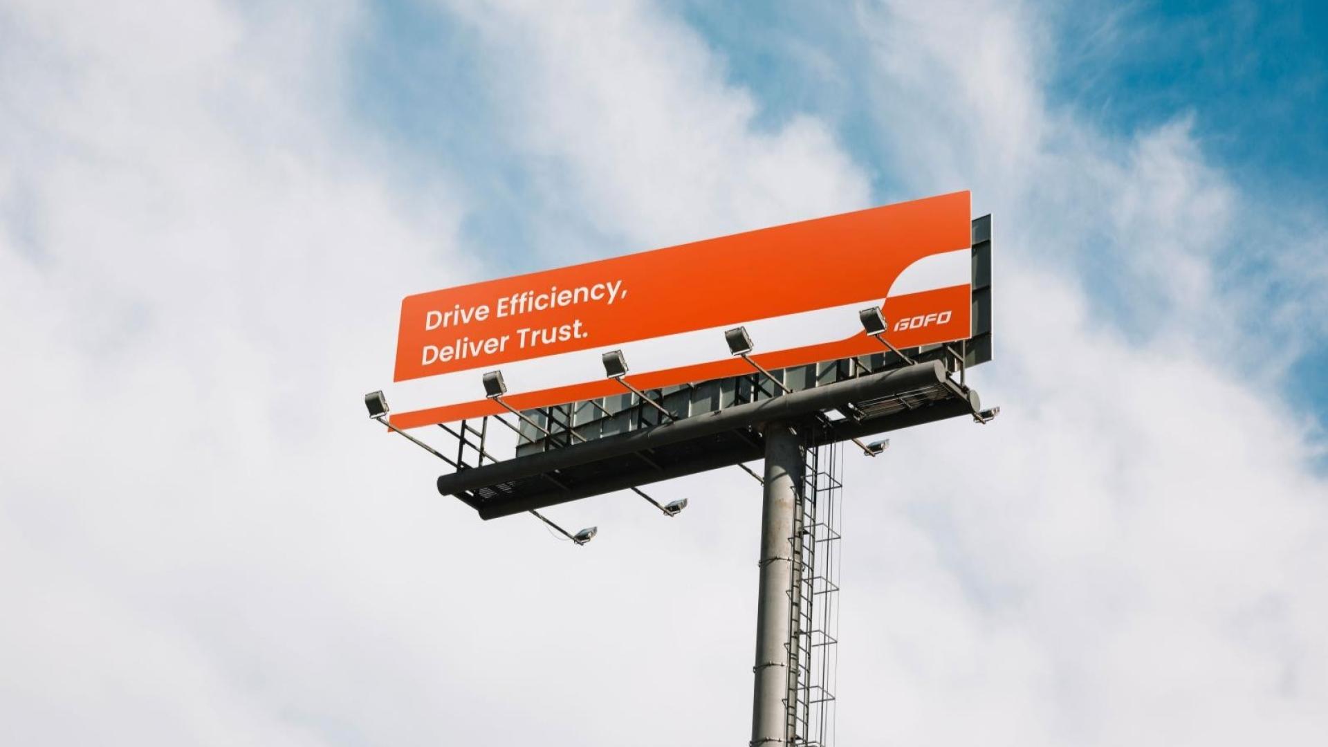 Reclamebord Gofo