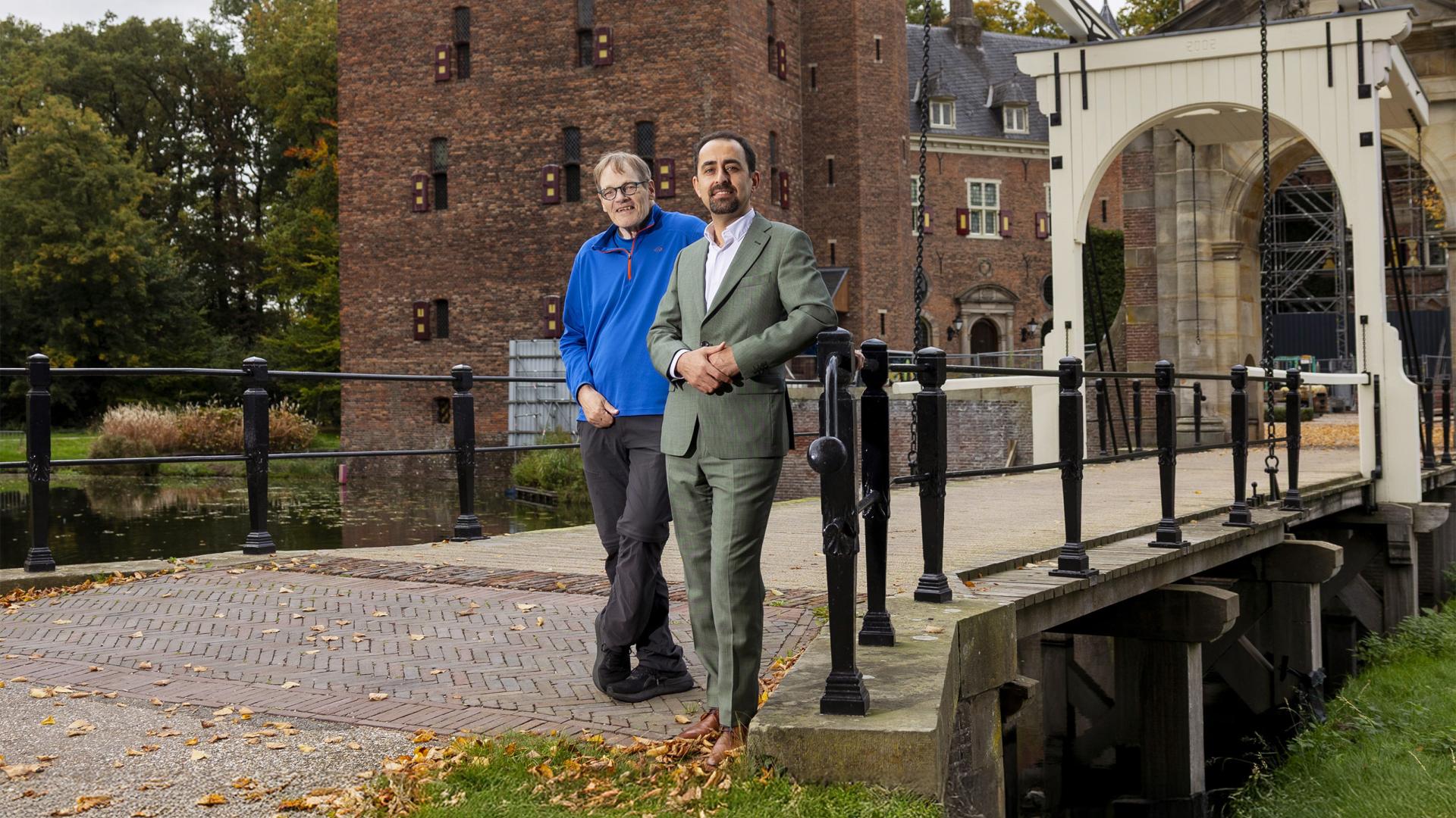 Jack van der Veen en Taher Ahmadi - hoogleraren aan Nyenrode Business Universiteit 