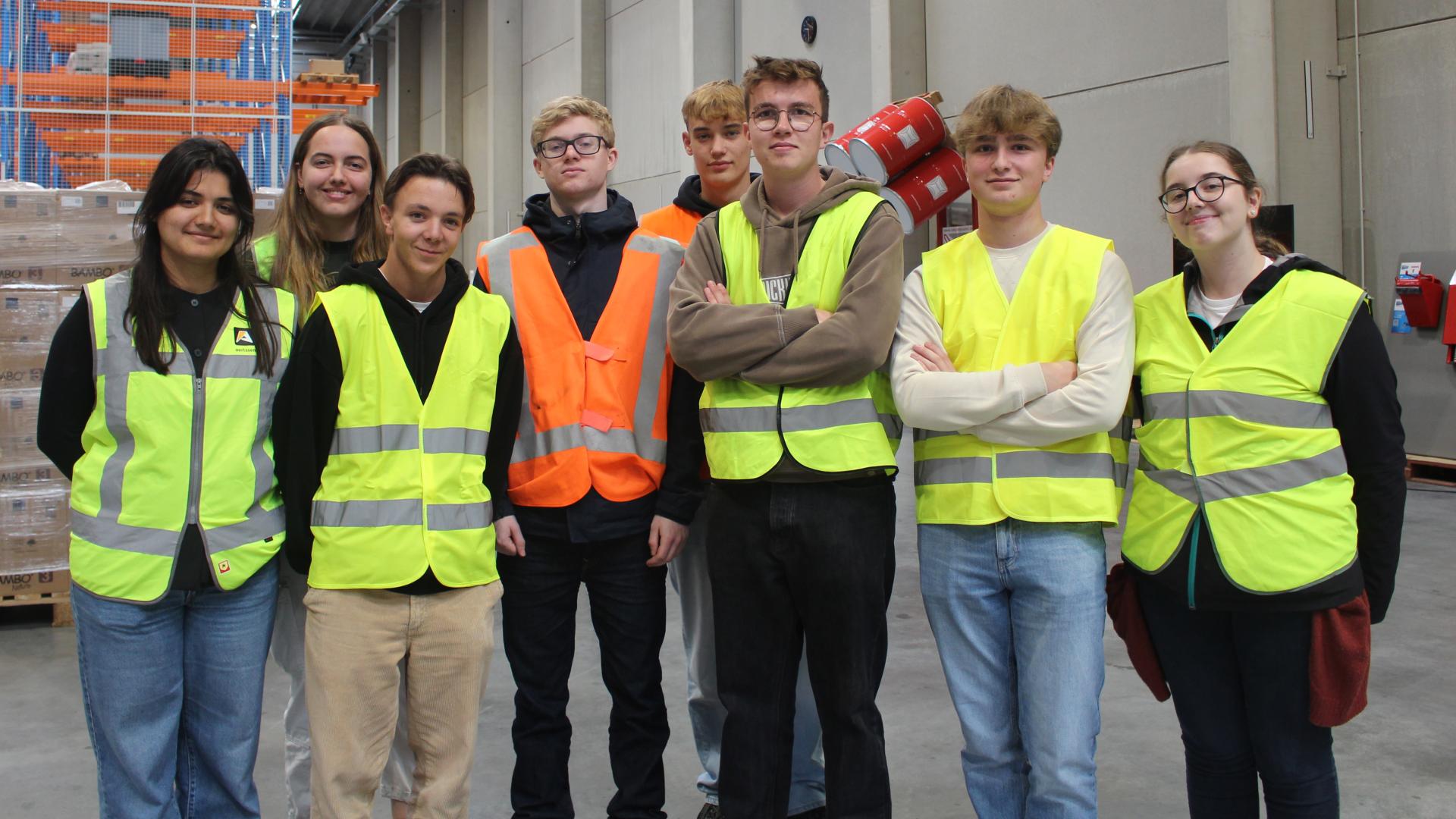 Zeeuwse en Vlaamse logistiek studenten 