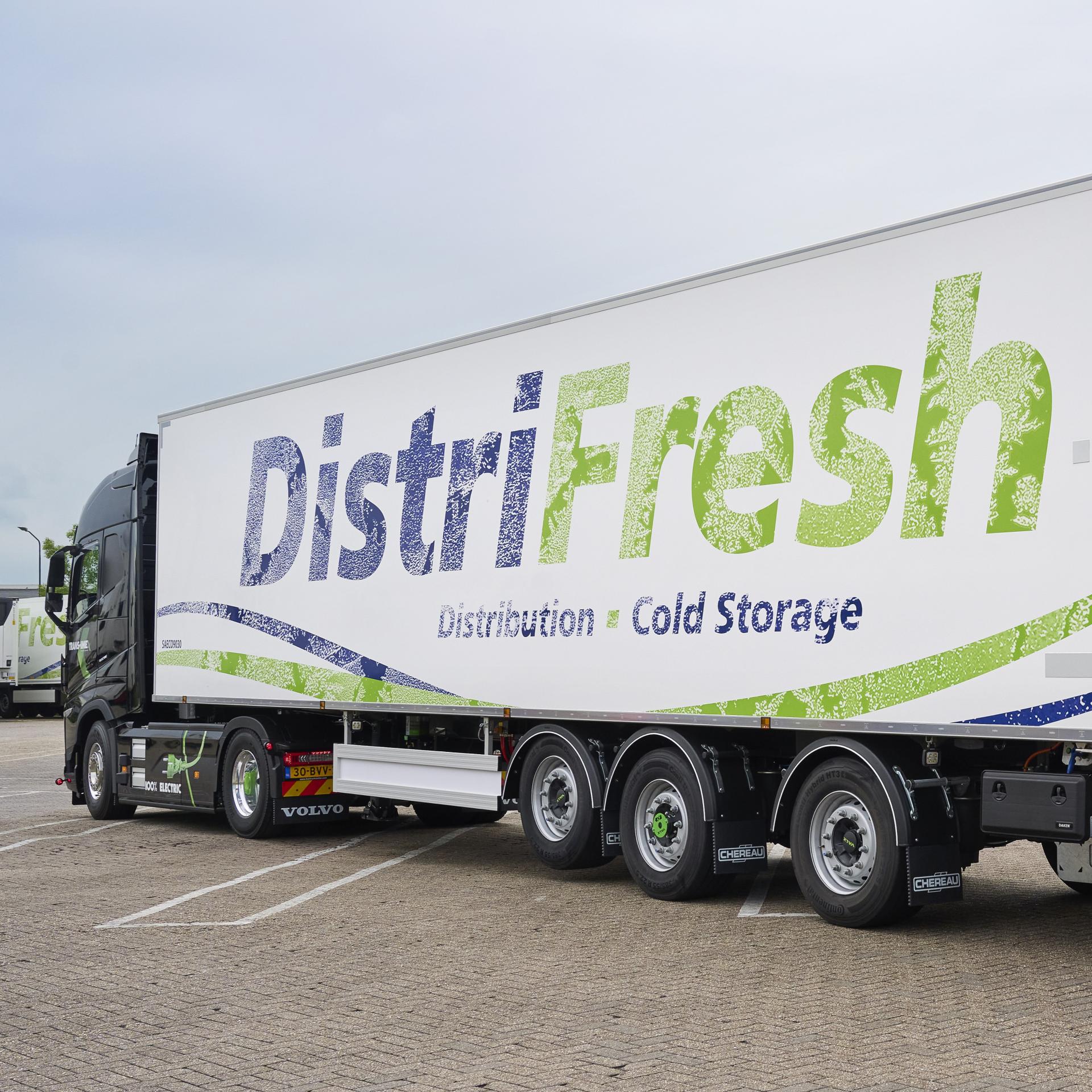 Vrachtwagen Distrifresh