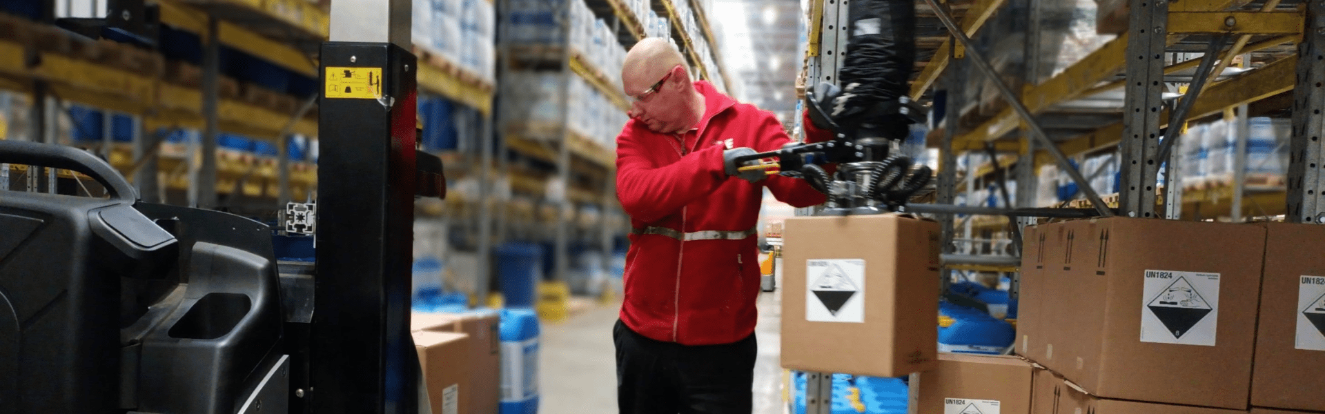 Mobiele ergopicker
