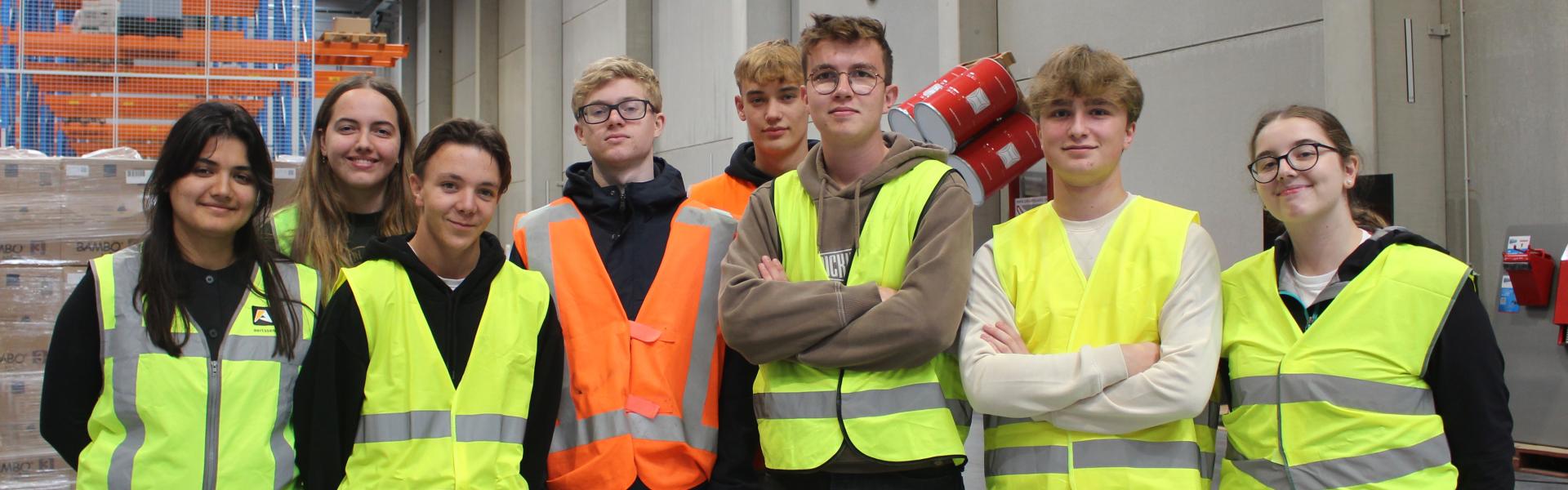 Zeeuwse en Vlaamse logistiek studenten 