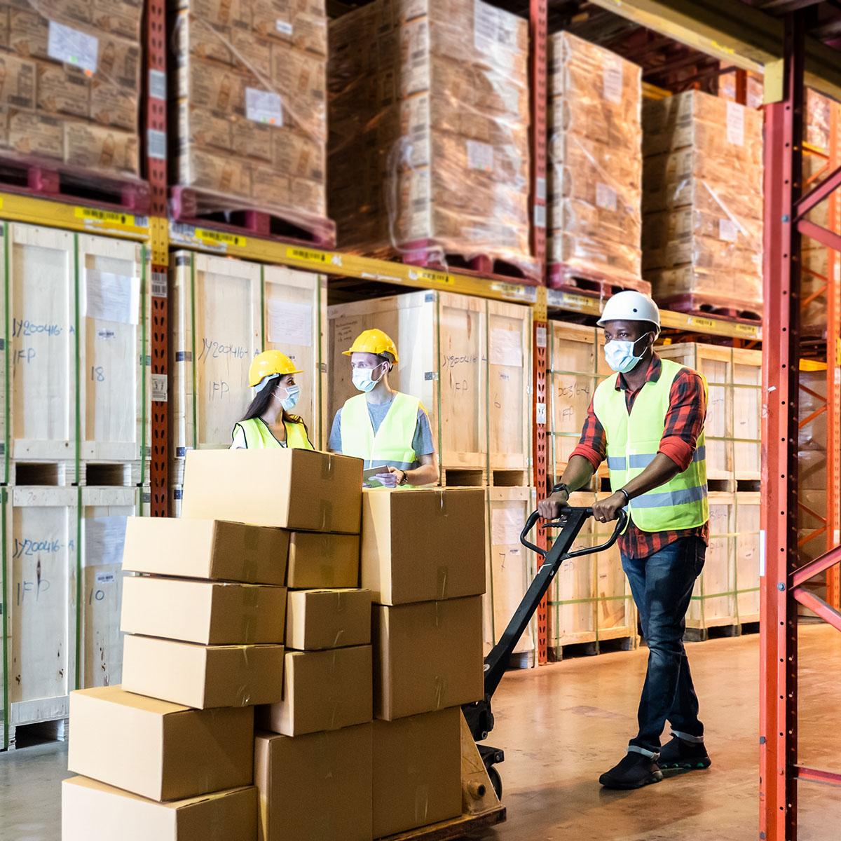  Covidmaatregelen warehouse 