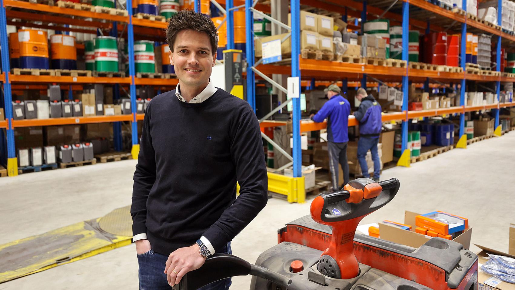  Willem Verschuuren, manager operations bij Thijs Logistiek 