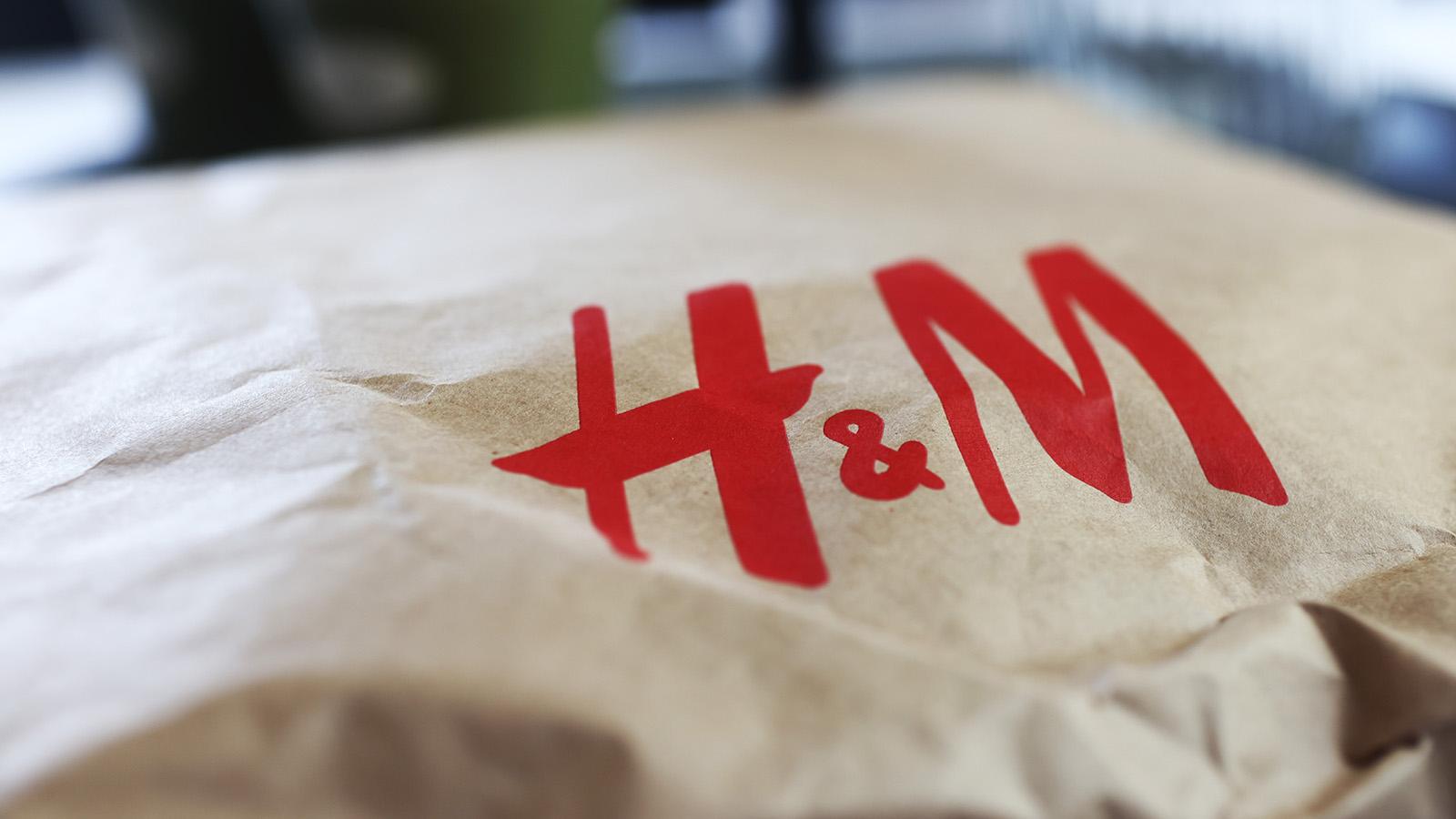 H&M papieren verpakking